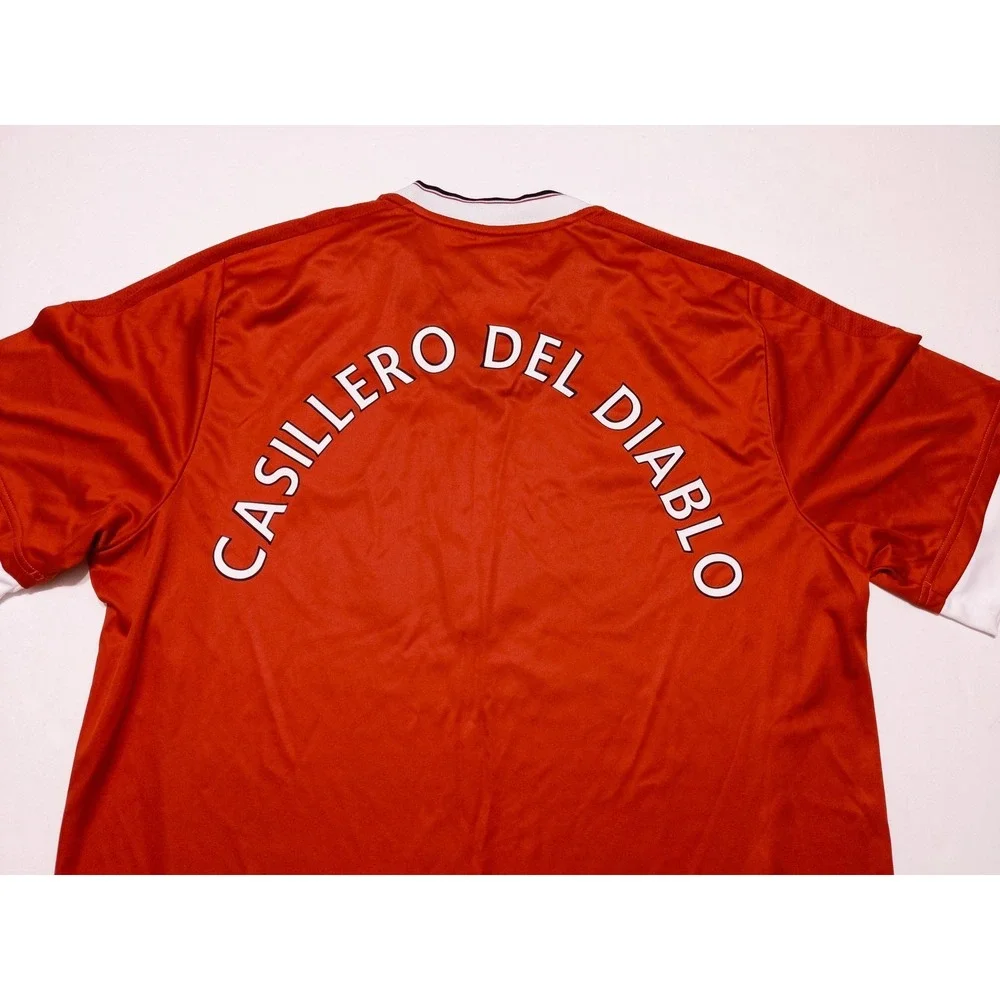 ADIDAS Manchester United Soccer Jersey AC1414 2015-16 Casillero Del Diablo Large